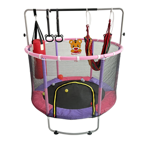 Trampolín de 55 Pulgadas con Logotipo Personalizado para Niños, Diseño de Acero para Saltar en Interiores, para Uso Doméstico, Revendedores/Escuelas, Equipos de Gimnasio OEM/ODM - Product Image 1