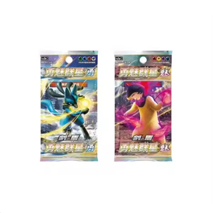 YY Wholesale Original Pokemoned Version chinoise simplifiée Booster Pack Jeu de papier écologique en couleur - Product Image 1
