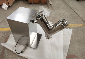 Thép không gỉ <span class=keywords><strong>V</strong></span> loại thảo dược khô bột trộn bột gia <span class=keywords><strong>v</strong></span>ị ớt <span class=keywords><strong>V</strong></span> hình dạng máy trộn - Product Image 6