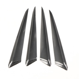 2014-2018年フィット用モデルカー ウィンドウラギレータースイッチ カーボンファイバーパターン ブラックナビゲーションパネル 車内装飾 - Product Image 4