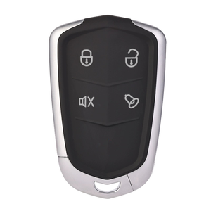 Duplicator cán mã cửa nhà để xe Clone Grabber mặt đối mặt điều khiển từ xa phổ 433Mhz <span class=keywords><strong>4</strong></span> nút màu đen với khung kim loại - Product Image 1