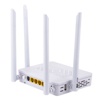 Ftth xpon onu ont duel band 2.4g 5ghz 4ge + 1catv + 1usb + routeur wifi xpon onu compatible avec gpon/epon