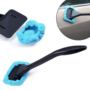 Wholesale Windshield Wash Tool Window Cleaning Brush Kit Car <b>Accessories</b> <b>Interior</b> Long Handle - Product Image 5
