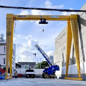 Grue portique sur rail portable grue portique sur rail de 10 tonnes prix