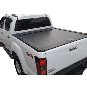 Manual tonneau cover Car Roller lid Up Aluminium Alloy Pick up Truck Bed car accessories used for nissan navara D40