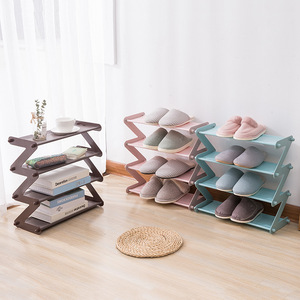 Nuevo montaje de Zapatero simple, tipo Z, tela no tejida, hogar, dormitorio de estudiantes, Zapatero - Product Image 1