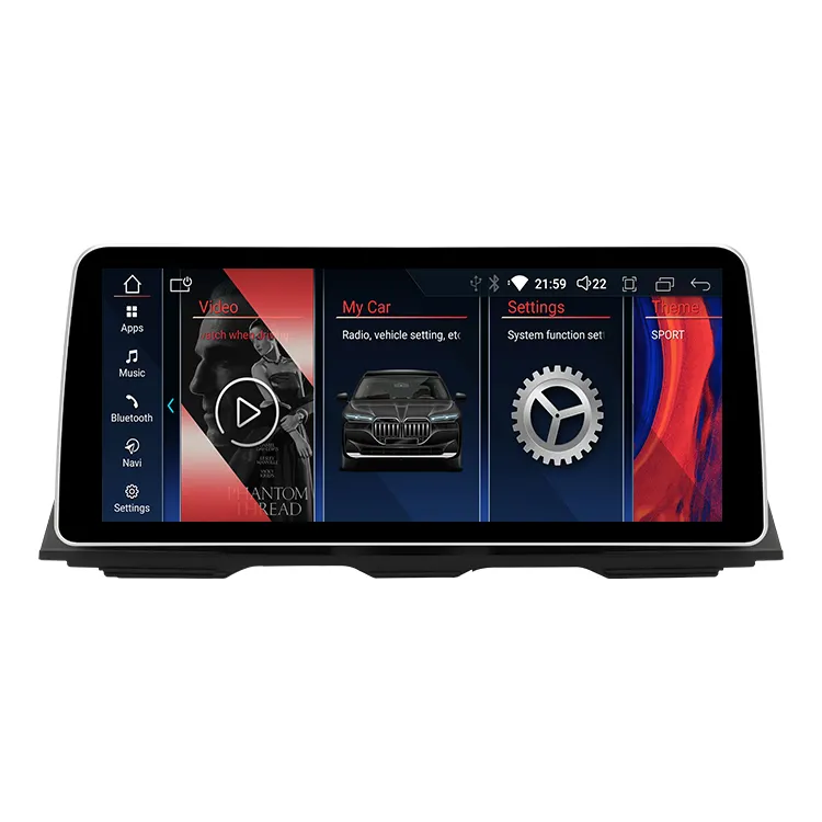 جهاز راديو السيارة, 12.3 "Android 12 جهاز راديو السيارة لسيارات BMW 5 Series F10/F11 2011-2016 2007 جهاز ملاحة بنظام تحديد المواقع العالمي 4G DSP 2013-
