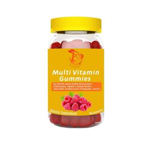 Gommes multivitaminées haute puissance pour le soutien de l'éclaircissement de la peau, la pression artérielle saine, supplément multivitaminé et zinc en gommes - Product Image 1