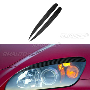 1 paire de couvre-phares en fibre de carbone pour Honda S2000 2000 2001 2002 2003 2004 2005 2006 2007 2008 2009 - Product Image 1