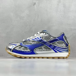 Nuevas Zapatillas Deportivas de Lujo de Diseño Exclusivo para Hombre y Mujer, con Luces, Cordones, Estilo Deportivo, Suaves, con Punta Moderna, Estilo BV para Caminar - Product Image 2