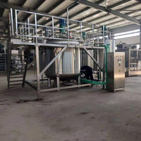 5 tonnes/h isolé double veste chauffante mélangeurs de liquide en acier inoxydable réservoir de mélange d'engrais liquide