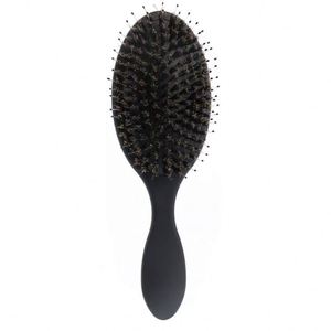 Peigne à cheveux portable personnalisé, écologique, durable, en ABS et nylon, avec poils de sanglier, impression sérigraphique, logo personnalisé, pour les voyages - Product Image 2