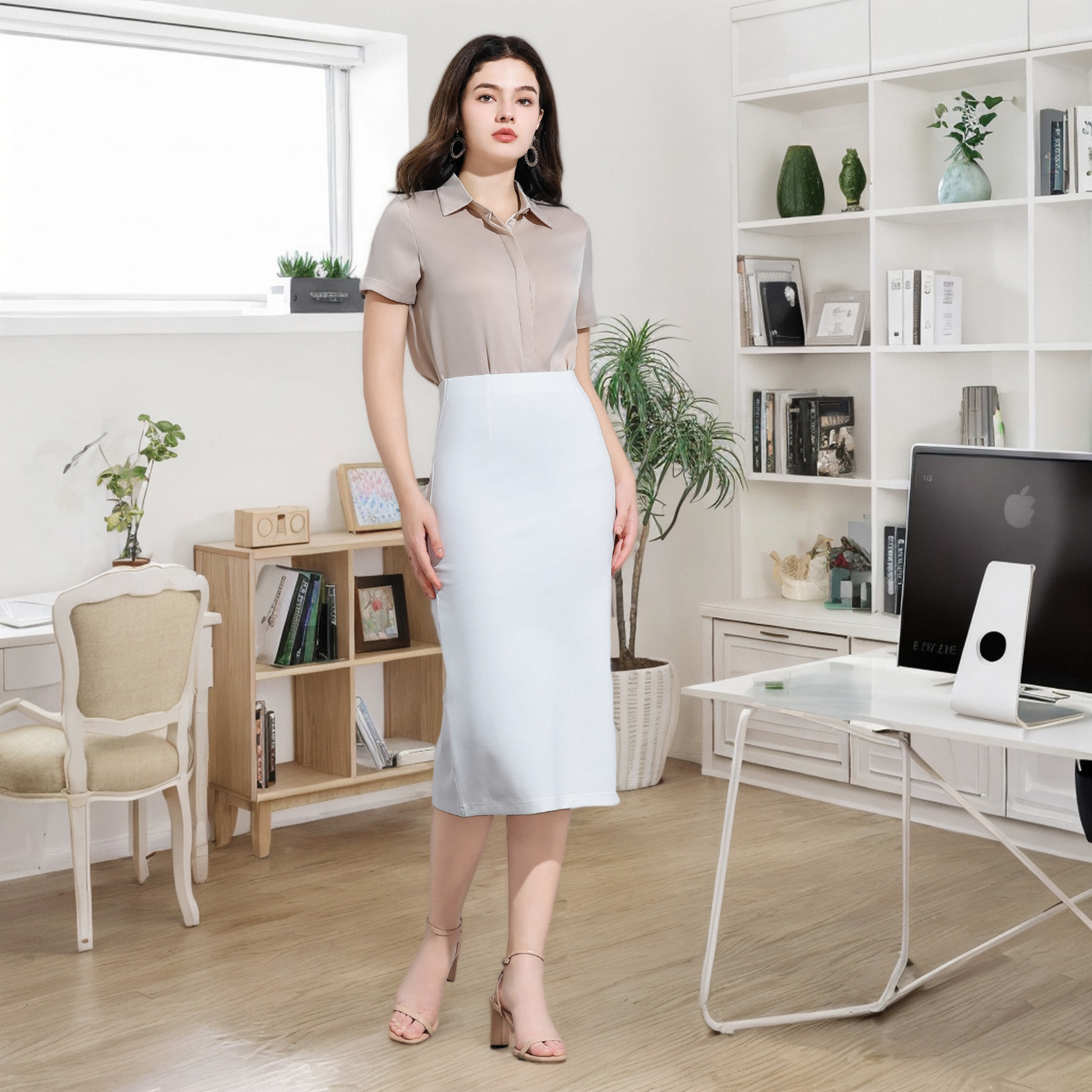 formal skirts and tops for office