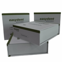 Boîtes rigides personnalisées avec lamination brillante, en carton, fermeture magnétique, design créatif, pour lunettes, montres, chaussettes, doublure recyclée