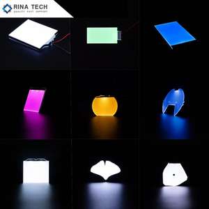 Módulo de Pantalla LCD Grande con Retroiluminación de Rina Tech, Retroiluminación LED Monocromática Personalizada para Pantalla de Cepillo de Dientes Eléctrico - Product Image 1