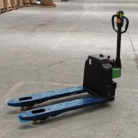Transpalette certifié CE de 1,5 tonne pour le chargement en port, transpalette électrique autoporteur de 2 tonnes pour centre de distribution