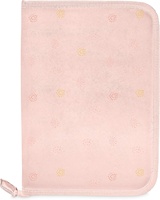 Couverture de dossier de santé de bébé nouveau-né étanche personnalisé porte-documents de bébé avec poches transparentes et fermeture à glissière