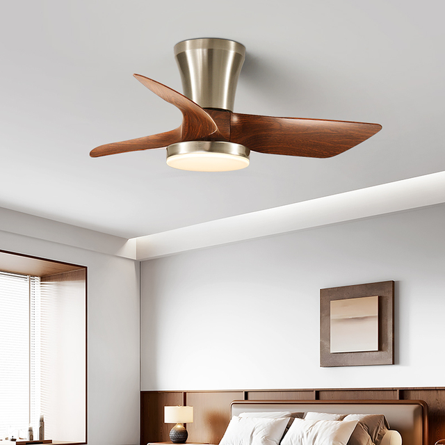 29.5 Inch Modern BLDC Ceiling Fan with Lights Remote BT Metal Body Fancy Ceiling Fan for Home Bedroom 2026