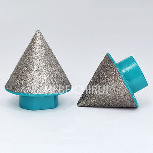 M14 5/8-11 forets diamantés brasés sous vide fraise à chanfreiner pour marbre granit <span class=keywords><strong>carrelage</strong></span> <span class=keywords><strong>grès</strong></span> - Product Image 2