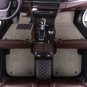 Alfombrillas de Coche de 2 Capas, Coloridas, Antideslizantes, para Jeep/Tesla/Toyota/<span class=keywords><strong>BMW</strong></span>/Mercedes/Nissan/Audi Q5/Highlander - Product Image 3