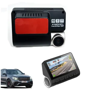 2024 Best-seller Tendance 4K UHD 3 "Écran 2 voies Dash Cam Double Objectif avto DVR Caméra avec GPS Wifi enregistreur Dashcam DVR18