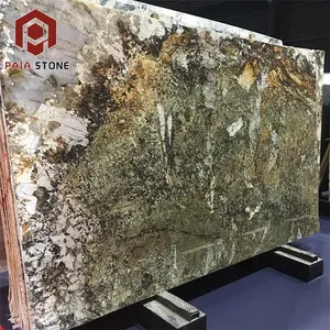 Bán buôn Trung Quốc giá rẻ chất liệu màu xanh lá cây hành tinh Granite