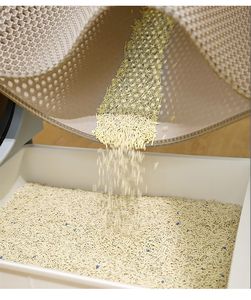 Sıcak satış su geçirmez geçirmez petek çift katmanlı <span class=keywords><strong>Pet</strong></span> kedi yakalama kum kabı <span class=keywords><strong>Mat</strong></span> Pad 24*15 inç <span class=keywords><strong>Pet</strong></span> paspaslar pedleri - Product Image 4