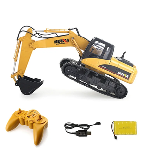 Huina 1350 RC Bagger 1/14 Maßstab Metall Aufladbar Ingenieur-Spielzeug für Kinder 15-Kanal Fernbedienung Baufahrzeuge - Product Image 3