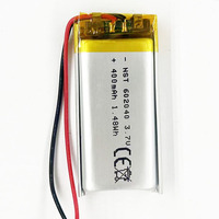 Batterie au lithium polymère 1000~3000mAh 3.7V pour lampe anti-moustiques, jouet électrique, lampe de camping, haut-parleur, batterie souple