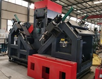 Línea de Perforación de Acero Angular CNC de Alta Velocidad Modelo JNC2532, Controlada por PLC, 220V, Diámetro Máximo de Perforación de 40 mm, Alta Productividad
