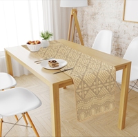 Napperons matelassés en gros, bannière de table réutilisable, lavable, séchage rapide, écologique, résistant à la chaleur pour la maison, la salle à manger et l'hôtellerie