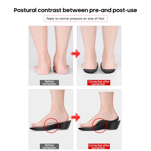 Semelles Orthopédiques en Gros pour Pieds en X/O, Orthèses pour Pied Plat, Semelles de Soutien de la Voûte Plantaire pour Chaussures, Fasciite Plantaire - Product Image 5