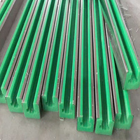 Bandes de guidage en plastique technique à profil en T pour lignes d'automatisation, guides de chaîne en POM pour machines d'emballage, vente directe usine