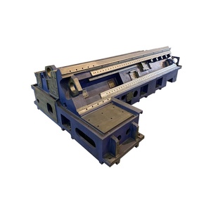 Base de torno de hierro fundido mecanizado CNC Material de acero inoxidable de alta capacidad - Product Image 4