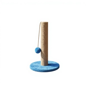 Arbre à chat Amistar Blue Joy Classic en jute de haute qualité avec emballage en carton pour chats de toutes races et tailles - Product Image 1