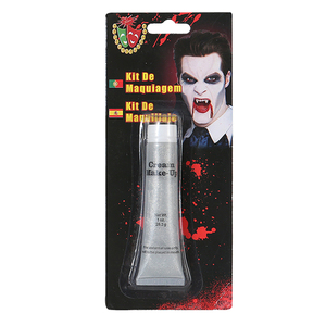 Efectos especiales de <span class=keywords><strong>Halloween</strong></span> <span class=keywords><strong>Pintura</strong></span> facial Payaso blanco Cosplay Maquillaje <span class=keywords><strong>Pintura</strong></span> corporal Suministros para Cosplay - Product Image 1
