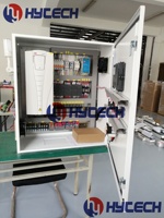 Solutions d'automatisation industrielle, panneaux de commande électrique PLC, boîtes de construction