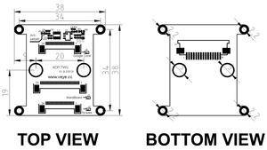 Bảng chuyển đổi mô-đun máy ảnh ADP-TWG 5V Bảng chuyển đổi giao diện máy ảnh 15 chân tiêu chuẩn 3.3V - Product Image 5