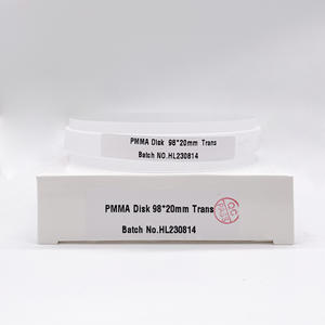 Materiali CAD CAM dentali Para Laboratorio <span class=keywords><strong>PMMA</strong></span> 98 blocchi trasparenti del sistema - Product Image 2