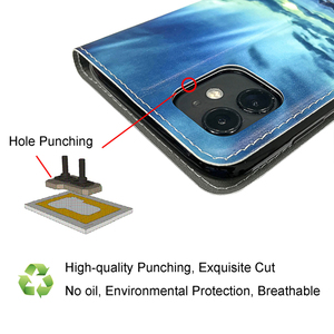Funda para Samsung <span class=keywords><strong>Galaxy</strong></span> A15 PU cuero pintado Flip Wallet funda de teléfono para Samsung <span class=keywords><strong>Galaxy</strong></span> A05 A05S funda - Product Image 4