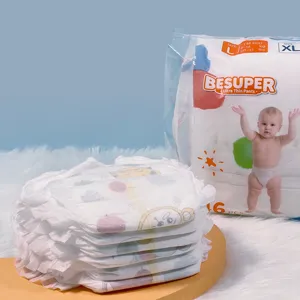 Besuper Manufacturer High Quality Disposable Diaper Baby Diapers Nappies Diapering In Bulk