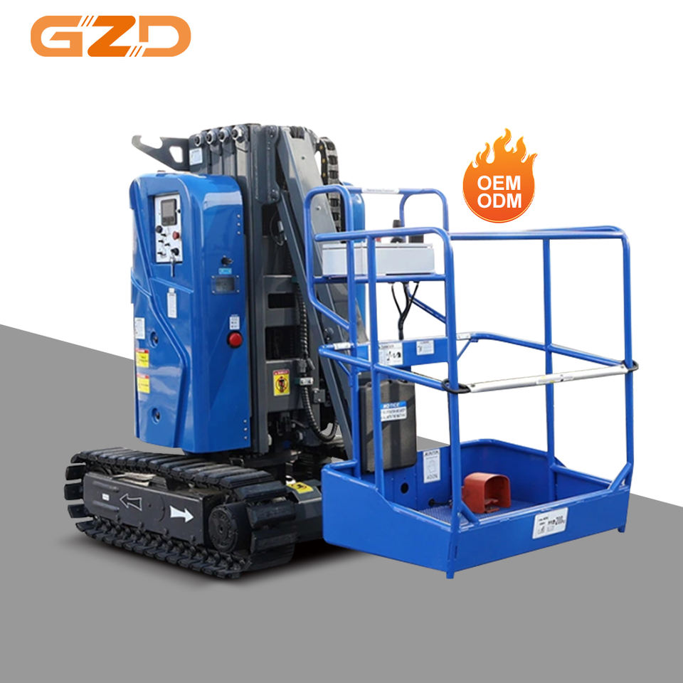 GZD Industrial Self-propelled Crawler Aerial Platform Electric Motor 9 ...