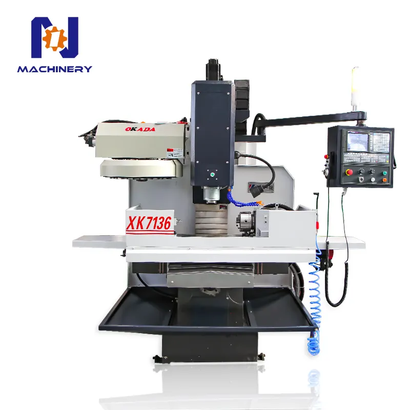 Fresadora de corte XK7136, máquina de fresado CNC de alta calidad