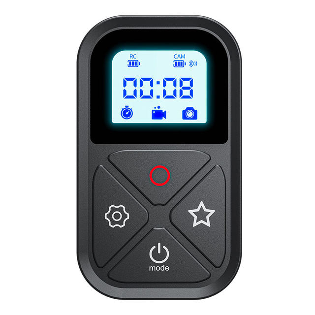 Camera Accessories-Telesin Remote Control for Hero 12 Accessories 80 Meters Smart Control for Hero 12/11/10/9/8 and Max Cameras