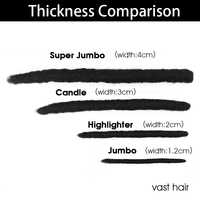 Extensions de cheveux humains Remy indiens en gros, dreadlocks, mèches jumbo pour hommes