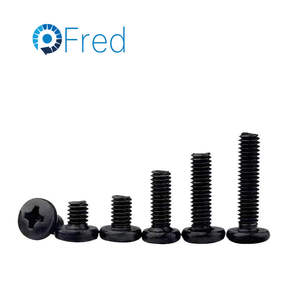 Tornillos de máquina DIN 7985 personalizados A2/A4 acero al carbono y cabeza plana de acero inoxidable en pulgadas/sistema métrico M3/M4 tamaño de rosca - Product Image 6