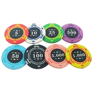 Fichas <span class=keywords><strong>de</strong></span> Póker <span class=keywords><strong>de</strong></span> Cerámica Kaile <span class=keywords><strong>de</strong></span> 39 mm y 10 g con Diferentes Valores y Logotipo Personalizado Según Sus Necesidades para <span class=keywords><strong>Juegos</strong></span> <span class=keywords><strong>de</strong></span> Mesa <span class=keywords><strong>de</strong></span> <span class=keywords><strong>Casino</strong></span> - Product Image 3