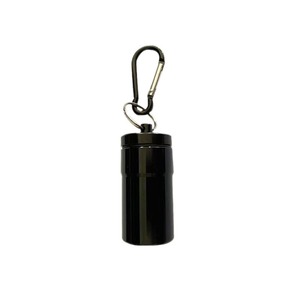 Contenitore Rotondo in Alluminio Impermeabile con Tappo a Vite, Mini Barattolo in Metallo per Tappi per Orecchie, Posacenere, Porta Pillole, EDC da Esterno - Product Image 5