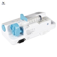 Bomba de Jeringa Portátil de Grado Médico con Control de Precisión, Pantalla LCD y Batería Recargable para Uso Clínico