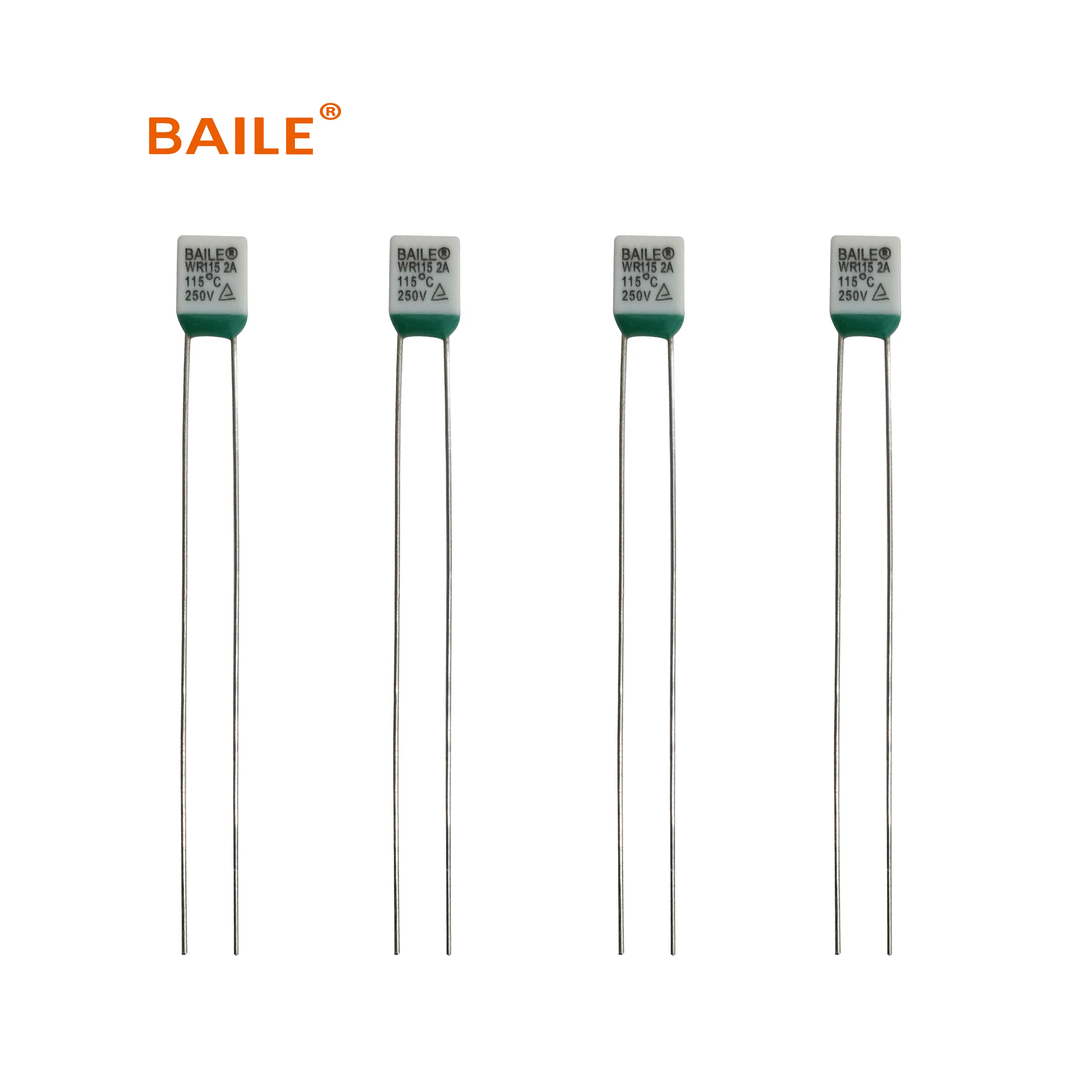 Fusibile termico Baile WR Series 2a 250v per elettrodomestico industriale elettrico